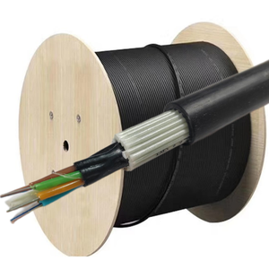 통신 케이블 ADSS ASU 설치류 억제 (FRP) 라이저 정격 케이블 비금속 24 코어 48F 144 코어 광섬유 케이블 - Product Image 3