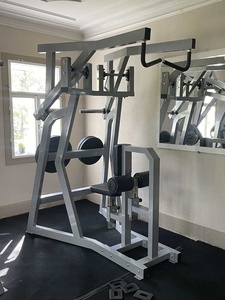 Equipo de Fitness de fuerza comercial, máquina de gimnasio para <span class=keywords><strong>ejercicio</strong></span> de hombros, ISO Lateral, alta fila - Product Image 4