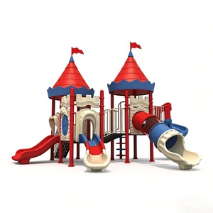 Tobogán de Plástico Rotomoldeado para Zonas de Juegos en Hoteles y Resorts, Resistente a los Rayos UV, con Certificación CE - Product Image 4