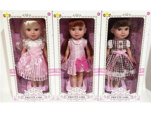 Shantou bambola di moda personalizzata da 16 pollici con batteria inglese IC 3 * A G3 girl play house toys - Product Image 5