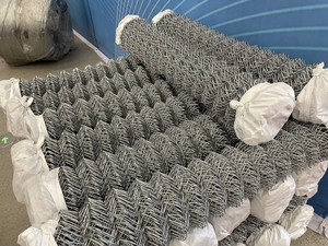 Grillage galvanisé à mailles losangées - Maille diamantée haute sécurité <span class=keywords><strong>pour</strong></span> jardin, sport et usage temporaire - Product Image 2