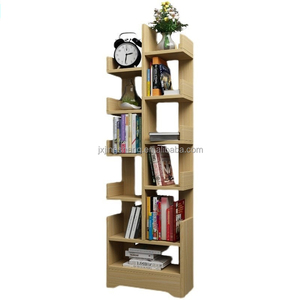 Moderno ufficio di lusso sala studio biblioteca verticale modelli industriali display legno <span class=keywords><strong>mdf</strong></span> book rack bookshelf - Product Image 4