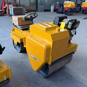 Rouleau compresseur léger à double roue en acier 650 kg XMR070 à marche arrière à vendre - Product Image 2
