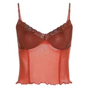 Top a Canotta Vintage con Spalline per Donna, Stile Sexy 21 - Product Image 4