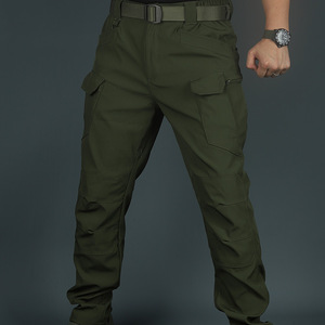 <span class=keywords><strong>Pantaloni</strong></span> Cargo da <span class=keywords><strong>Uomo</strong></span> Invernali Pesanti Softshell da Escursionismo, Antivento Idrorepellenti con Fodera <span class=keywords><strong>in</strong></span> <span class=keywords><strong>Pile</strong></span>, Caldi <span class=keywords><strong>Pantaloni</strong></span> da Esterno con Chiusura a Zip - Product Image 2