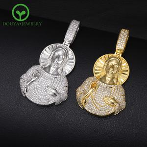 Meilleur <span class=keywords><strong>ami</strong></span> mode personnalité Hip Hop diamant Figure chandail chaîne pendentif collier pour anniversaires - Product Image 3