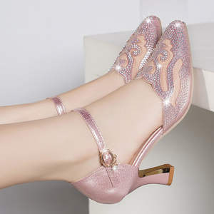 Escarpins à talons chaton pour femmes, chaussures de danse pour dames, sandales pour dames, Offre Spéciale - Product Image 2