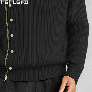 Custom Articulated Mock Neck Sweatshirt Men Heavyweight Red Ergonomic Seam Men'S <b>Hoodies</b> & Sweatshirts Manufacturers Bulk - Product Image 4