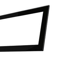 Écran d'affichage rectangulaire en verre flotté ultra-clair, traité anti-reflet, résistant aux rayures 9H, avec revêtement AR, pour décoration solaire