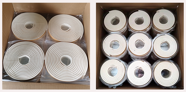 door frame seal strip tape epdm foam window seal