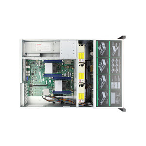 Chasis de Servidor de Montaje en Rack 4U, Servidor de Almacenamiento NAS, Placa Trasera Expansora de 6 Gb/s, 24 Unidades de Intercambio en Caliente, 7 Ranuras de Expansión para Uso en Centros de Datos - Product Image 2