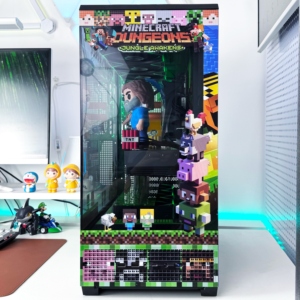 <span class=keywords><strong>PC</strong></span> de bureau complet en métal ATX sur le thème de <span class=keywords><strong>Minecraft</strong></span> entièrement assemblé tout neuf prêt à l'emploi - Product Image 4