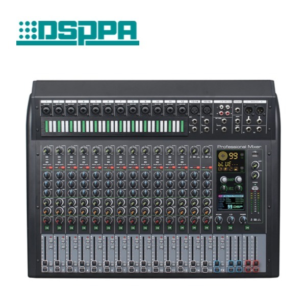 Professional Audio Mixer Console 16-Channel Analog Mixing Console for Stage Equipment