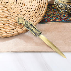 Abrecartas de Metal Retro, cortador de Katana, cuchillo de archivo King <span class=keywords><strong>Tut</strong></span> Blade Titan Apollo Anubis, sobre de papel de árbol, abridor de espada - Product Image 5