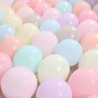 DREA 100pcs Rainbow Macaron Balloons 10 zoll/2.2g verdickung Party Decoration Macaron Latex Balloons