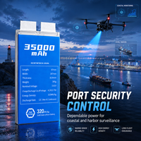 Pin Lipo Drone Tùy Chỉnh 3.61V 35Ah, Tốc Độ Xả Cao, Pin Lithium-Ion Cho Máy Bay Không Người Lái An Ninh, Có Sẵn Trong Kho