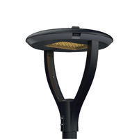 Lampe de jardin LED extérieure moderne alimentée par courant alternatif, étanche IP66, en alliage d'aluminium, avec détecteur de mouvement, intensité variable, IRC 80, angle de faisceau 75-150 pour