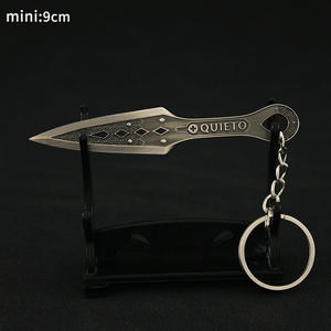 LT <span class=keywords><strong>Apex</strong></span> Legend WraithKunai Porte-clés en forme de couteau jouet en alliage de zinc 9cm Jouet héritage Porte-clés de Wraith - Product Image 4