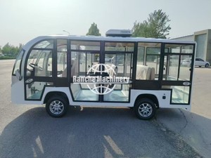 Autobús Eléctrico de 23 Plazas para Zonas Turísticas, Minibús de Paseo para Parques de Atracciones con Puerta - Product Image 2
