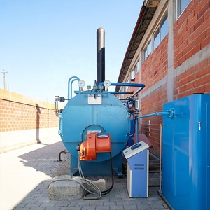 Chaudière à vapeur horizontale à gaz GPL entièrement automatique haute performance de 1 à 6 tonnes <span class=keywords><strong>pour</strong></span> chauffage industriel à tubes d'eau - Product Image 3