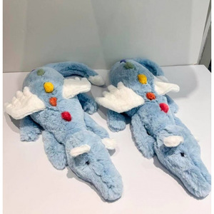 Jc British Jellycats Nip's Jelly Snow Dragon Pink Dragon <span class=keywords><strong>Shiryu</strong></span> Peluche mignonne avec des ailes - Product Image 5