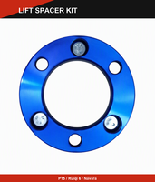 Kit de rehausse de suspension avant pour Nissan Navara Ruiqi 6 P15, conception à 6 trous, paire de 2 pièces