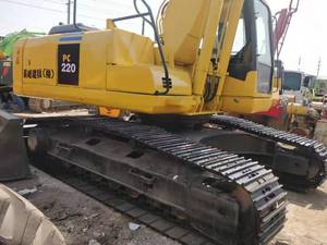 รถขุดมือสอง Komatsu PC220 สภาพดี ราคาประหยัด ประหยัดน้ำมัน เหมาะสำหรับงานก่อสร้างโครงสร้างพื้นฐาน - Product Image 1