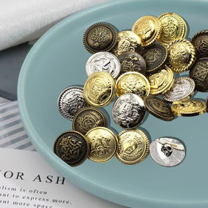 Factory High Quality <strong>Metal</strong> <strong>Button</strong> Engraved Gold Logo Custom <strong>Metal</strong> Dome Shank Sew <strong>Buttons</strong> for Clothes Accessories - Product Image 5