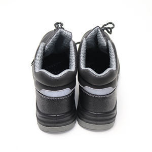 Rahat çelik ayak hakiki deri siyah yağa dayanıklı Anti statik orijinal tarım Forklift güvenlik ayakkabıları koruyucu ayakkabılar - Product Image 4