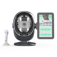 Lampe à bois professionnelle, scanner facial 3D IA, analyseur d'hydratation de la peau, écran tactile 15,6 pouces avec puce intelligente
