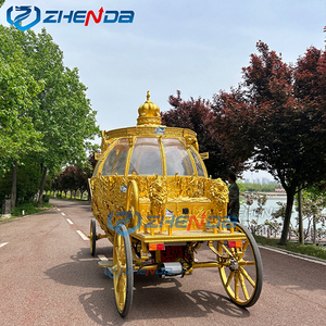 2024 nouveau chariot de citrouille de <span class=keywords><strong>luxe</strong></span> en or pur pour la <span class=keywords><strong>location</strong></span> de <span class=keywords><strong>mariage</strong></span> commercial - Product Image 6