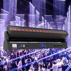18Pcs 40W LED Di Chuyển Head Beam Lights Với Điều Khiển Pixel Zoom Cho DJ Disco Chiếu Sáng - Product Image 1