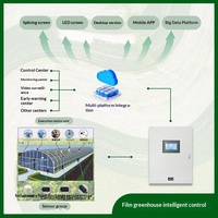 Sistema de Control de Riego, Gestión de Iluminación y Monitoreo de Datos, Gabinete de Control Inteligente para Invernadero con Regulación Climática