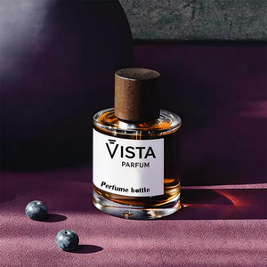 Envases de Perfume de Vidrio de Lujo Personalizados de 30ml, 50ml y 100ml, Recargables, Diseño Cilíndrico Mini con Pulverizador, para un Mejor Cuidado - Product Image 1