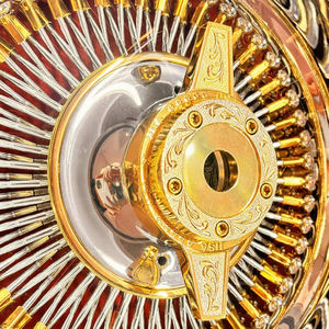 Кованые колеса, золотые проволочные колеса, <span class=keywords><strong>2</strong></span>/3 стержни, спицевые диски 5x114,3 CB 72,6 мм, диски для классического Chevy Impala Cadillac Lincoln - Product Image 5