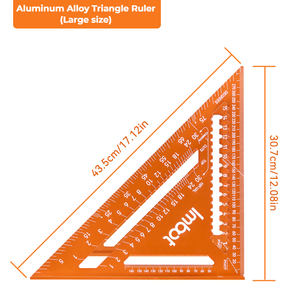 Hot Sale Langlebige Aluminium legierung Holz bearbeitung rechtwinkliges Lineal für Holz arbeits diagramm - Product Image 5