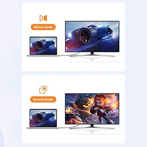 Xput Video hiển thị cổng DP dp Nam để <span class=keywords><strong>VGA</strong></span> nam cáp Adapter chuyển đổi 1.8m 6FT - Product Image 5