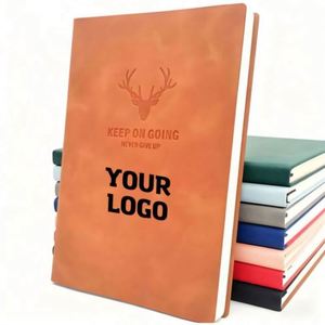 Fabricante de Libretas, Libreta de Cuero PU con Tapa Blanda A5, Libreta de Oficina para Negocios con Logotipo - Product Image 1