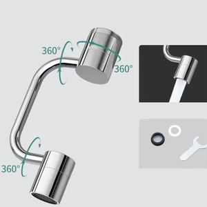 Robinet <span class=keywords><strong>de</strong></span> lavabo <span class=keywords><strong>de</strong></span> <span class=keywords><strong>salle</strong></span> <span class=keywords><strong>de</strong></span> <span class=keywords><strong>bain</strong></span> à <span class=keywords><strong>prix</strong></span> <span class=keywords><strong>de</strong></span> gros, bras mécanique rotatif extensible universel, bec <span class=keywords><strong>de</strong></span> robinet <span class=keywords><strong>de</strong></span> lavabo, utilisation en hôtel et en appartement - Product Image 5