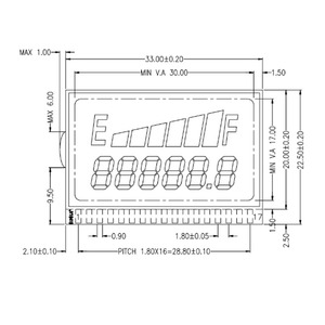 Chất lượng cao HTN nhà máy tùy chỉnh 5.0V xe máy công tơ mét với <span class=keywords><strong>LCD</strong></span> hiển thị giá thấp - Product Image 6