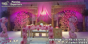 Elegantes Paneles Decorativos para Escenarios de Boda con Temática de Palacio, Impresionantes Paneles Decorativos para Escenarios de Boda con Temática de Maharaja, Fabricante en Nuevo México - Product Image 6