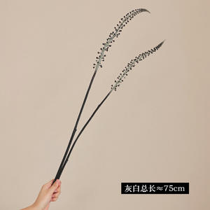 Nueva <span class=keywords><strong>Cola</strong></span> <span class=keywords><strong>de</strong></span> <span class=keywords><strong>Caballo</strong></span> <span class=keywords><strong>de</strong></span> simulación <span class=keywords><strong>de</strong></span> plástico sin hojas, planta verde, decoración <span class=keywords><strong>de</strong></span> boda, regalos <span class=keywords><strong>de</strong></span> flores artificiales - Product Image 6