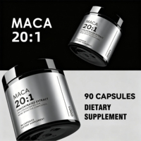 Capsules de Maca ODM à Marque Blanche pour le Soutien Immunitaire des Hommes, Emballage Personnalisé, Usine Certifiée GMP, Faible MOQ, Durée de Conservation de 24 Mois
