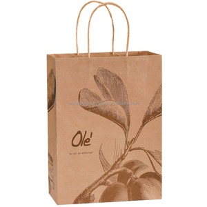 Custom Logo Holiday Gift <b>Paper</b> Bag Portable Cardboard <b>Paper</b> Shopping Bag With Ribbon Handle - Product Image 6
