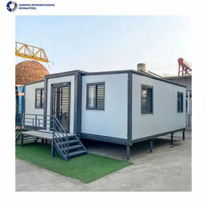 Maison de cabine de conteneur extensible pour hôtels et centres de villégiature en acier et panneau sandwich pour le <span class=keywords><strong>jardin</strong></span> - Product Image 5