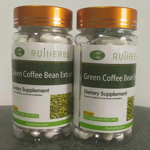 무료 배송 초본 추출물 녹색 커피 콩 추출물 500mg Chlorogenic Acids 캡슐-지원 무게 목표 에너지 - Product Image 4