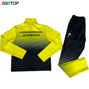 La mejor flexibilidad de Cheer Warm up Costume Cheer Chaquetas y pantalones Leggings cómodos para venta al por mayor - Product Image 2
