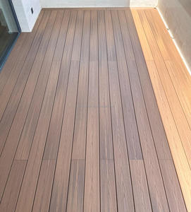 Bền ngoài trời co-đùn WPC bằng gỗ <span class=keywords><strong>decking</strong></span> tầng bấm vào clickwood nhựa <span class=keywords><strong>composite</strong></span> boong sàn cho Vườn Hồ Bơi - Product Image 1