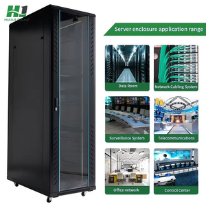 Armoire réseau extérieure tout-en-un HJ IP65 avec redresseur, ventilateur <span class=keywords><strong>de</strong></span> refroidissement et gestion des câbles pour site 5G - Product Image 1