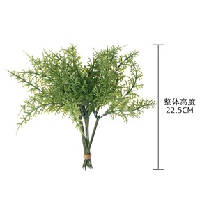 Plante artificielle d'asperges Lisha en plastique vert parfumée pour la décoration de la maison et les bouquets de mariage - Product Image 4